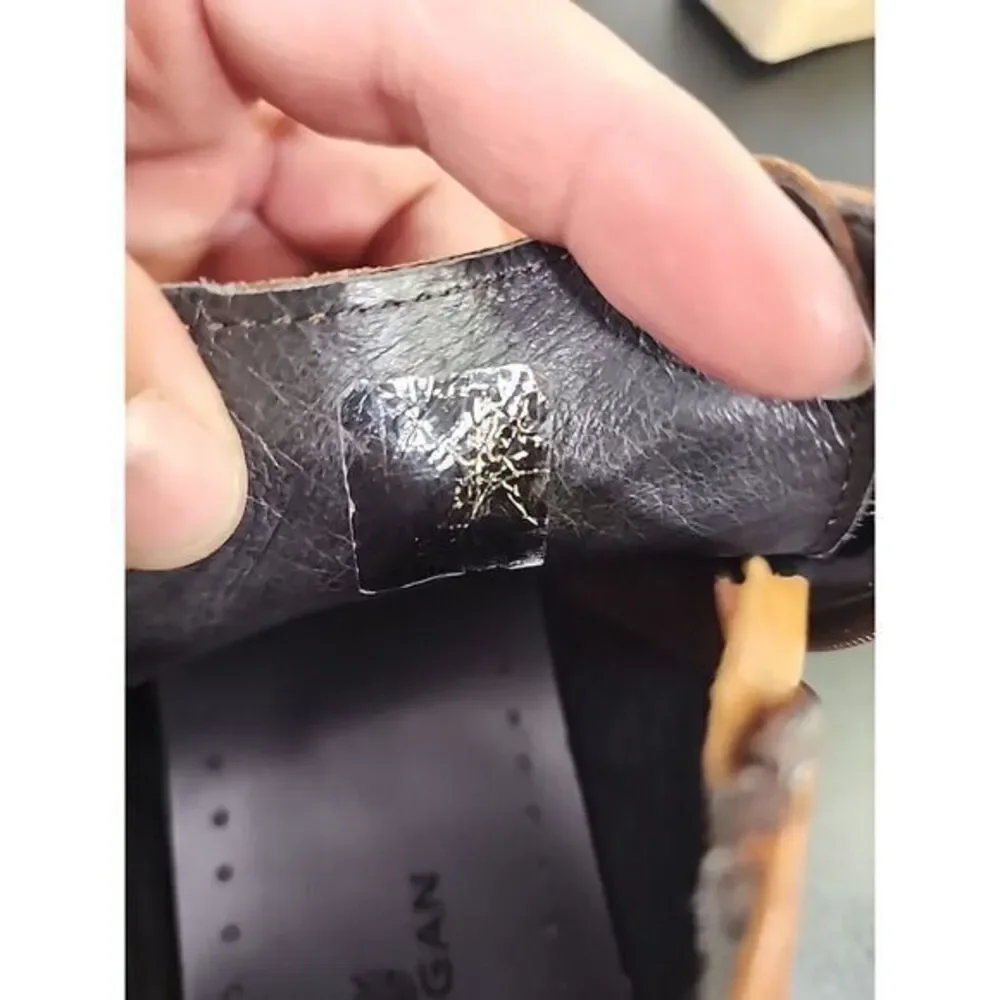 OLLYGAN 1981‎ Leather Bootie Handmade  Size 44 Eu USA 10